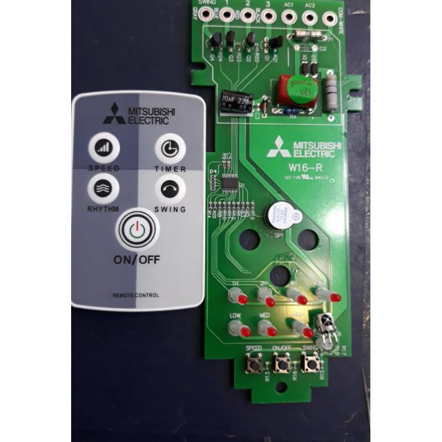 Bộ bo quạt treo tường Mitsu