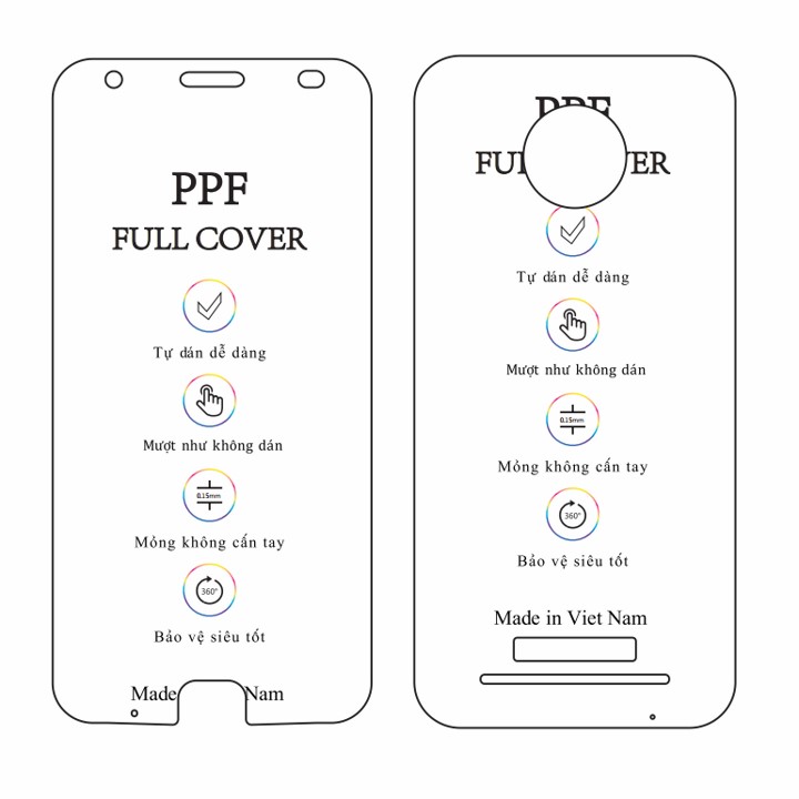 Dán dẻo ppf motorola z2 force