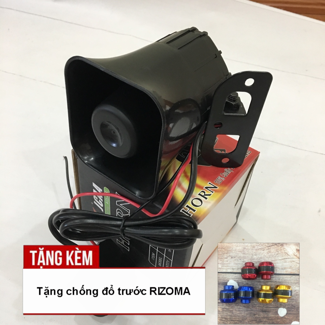 (TẶNG KÈM CHỐNG ĐỔ TRƯỚC) Trọn bộ còi hú 3 chế độ với tiếng kêu đanh thép khiến xe của bạn thực sự trở nên đẳng cấp G87-MFW2