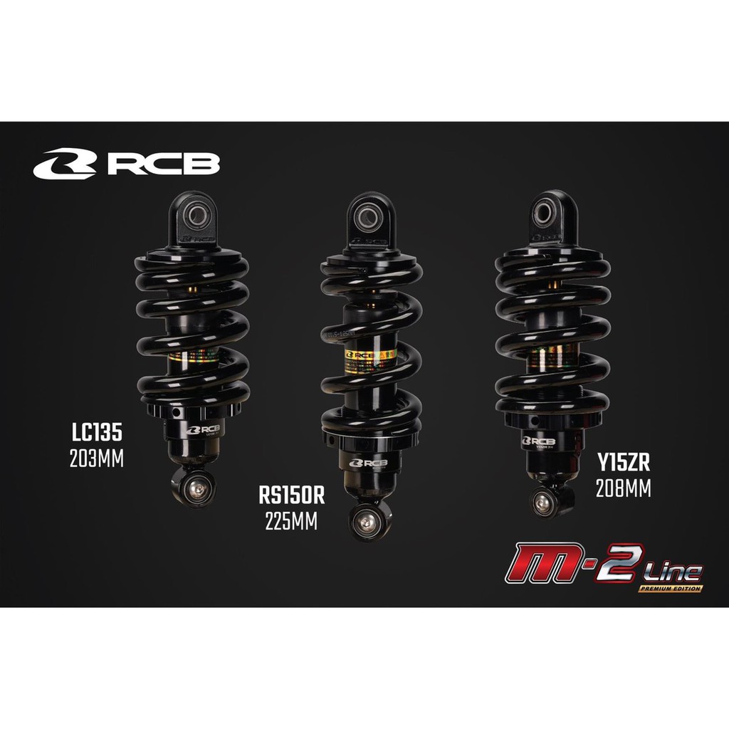 Phuộc rcb mẫu m2 dành cho ex135 - ex150 - winner/sonic.