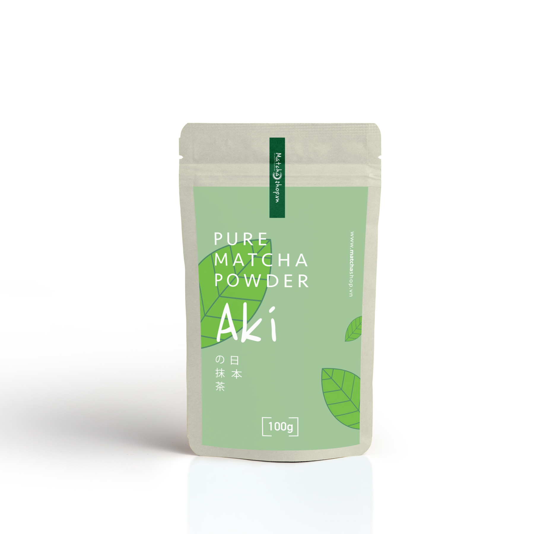 Bột trà xanh Matcha Aki 100g