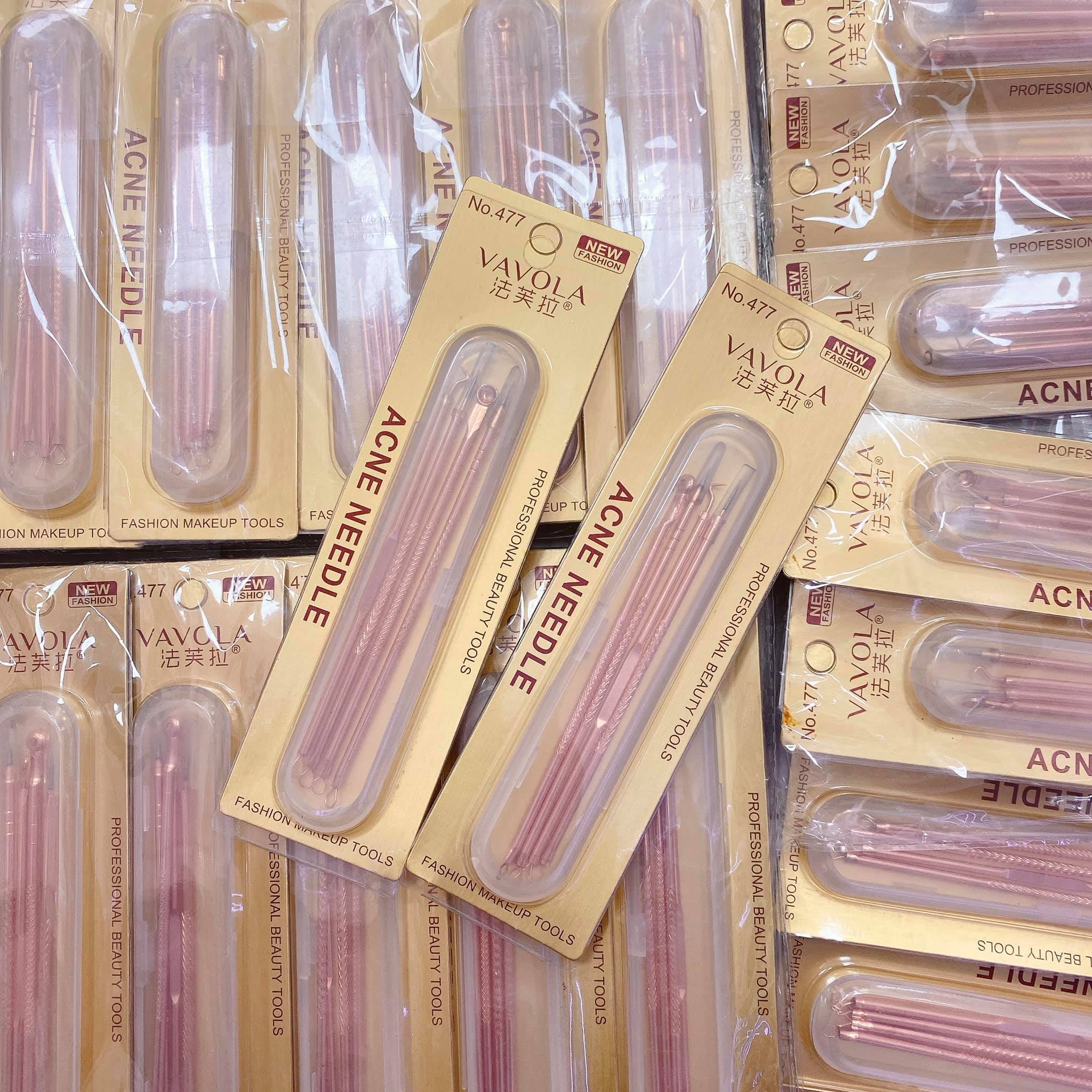 Bộ dụng cụ nặn mụn 4 cây vavola acne needle fashion makeup tool