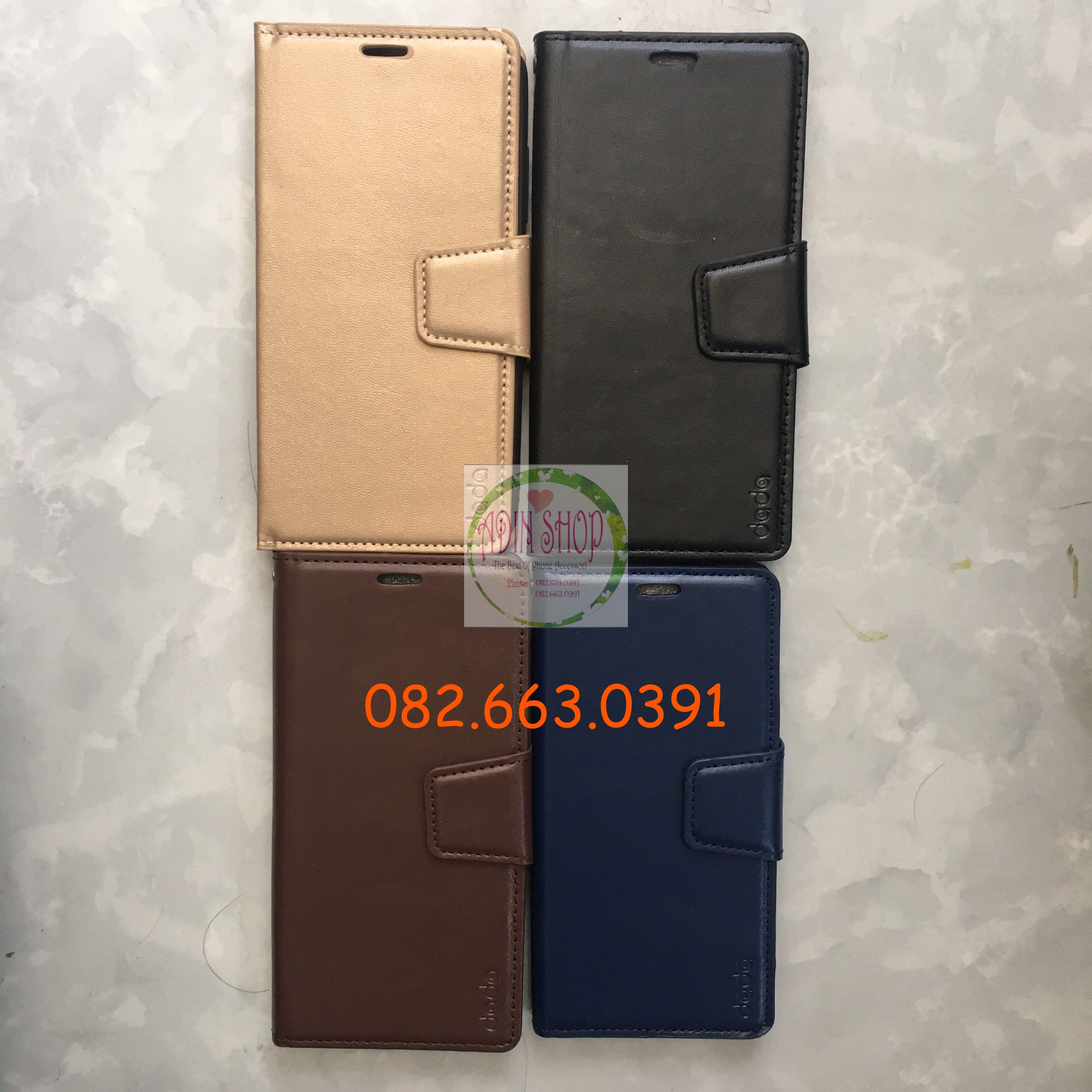 [HCM]Bao da ốp lưng nắp gập Sharp Aquos R2