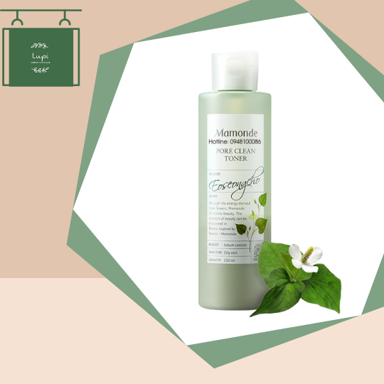 Nước hoa hồng Mamonde pore clean toner