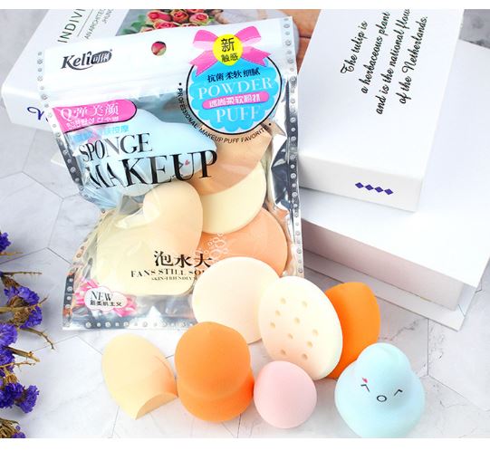 6 Bông Phấn Trang Điểm Mềm Mịn