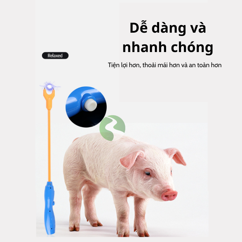 Roi đuổi heo bằng điện A100 15.000mAh