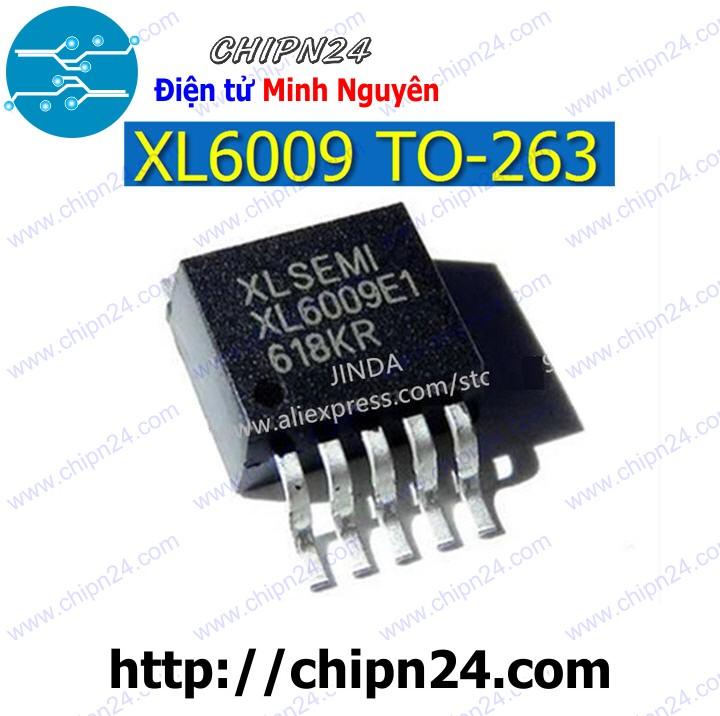 [1 con] (SOP) IC Dán XL6009 TO-263 (SMD) (XL6009E1 XL6019E1 6009)