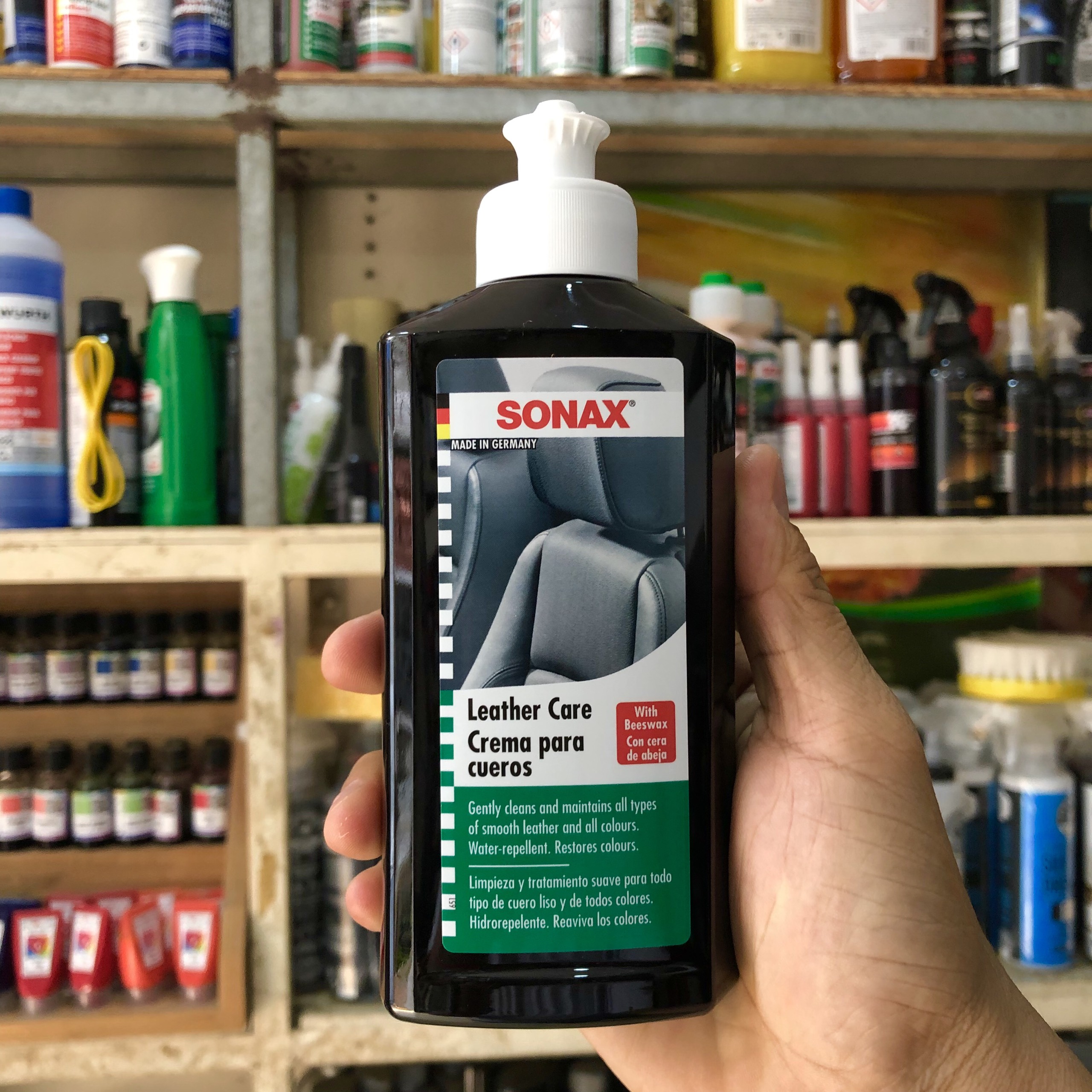 Kem dưỡng ghế da Sonax 291141 250ml