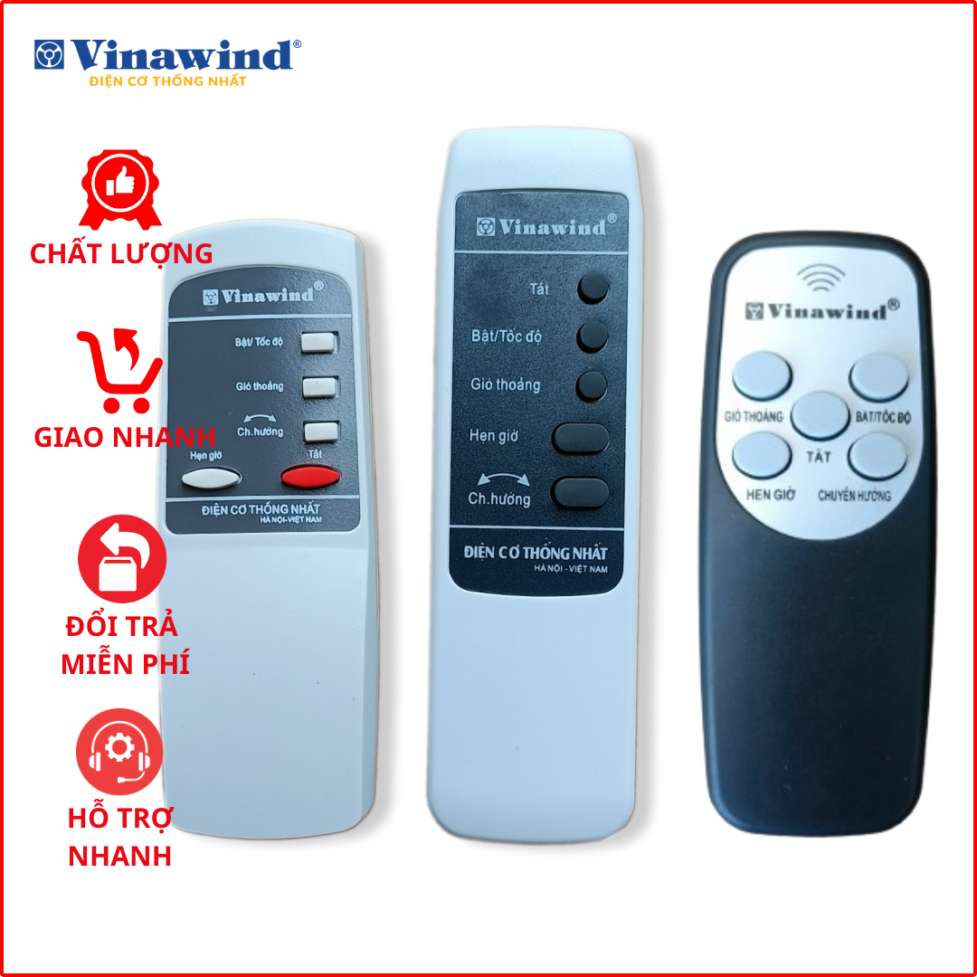 Điều khiển quạt Vinawind - Điện cơ thống nhất.