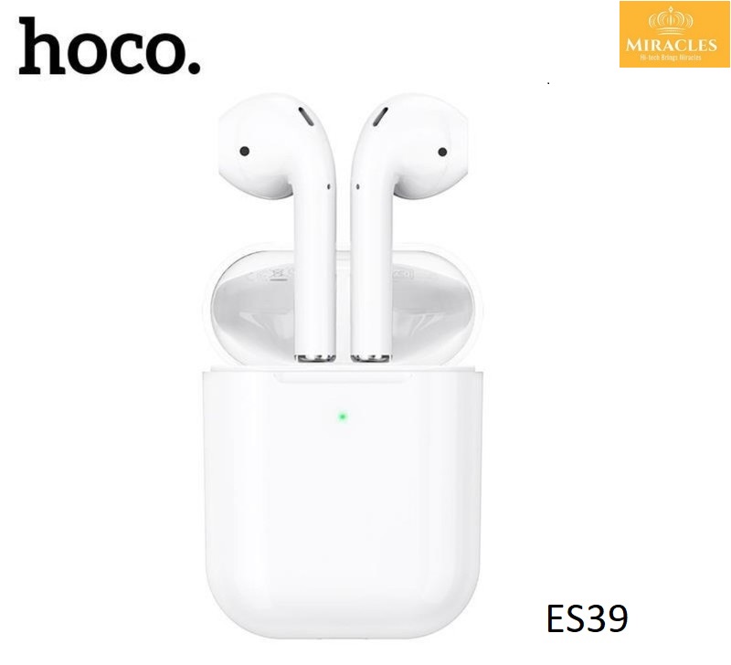 Tai nghe Bluetooth True Wirless HOCO ES39 Original Series V5.0 (Trắng)
