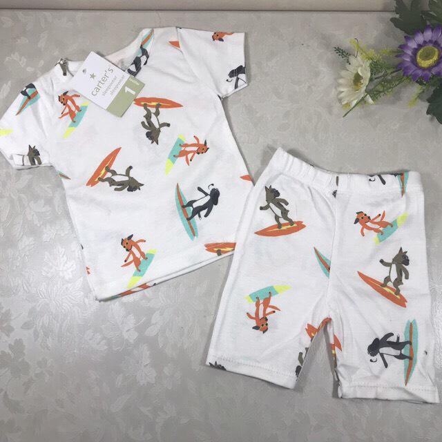 Combo 3 bộ Bozip carter đùi cho bé trai