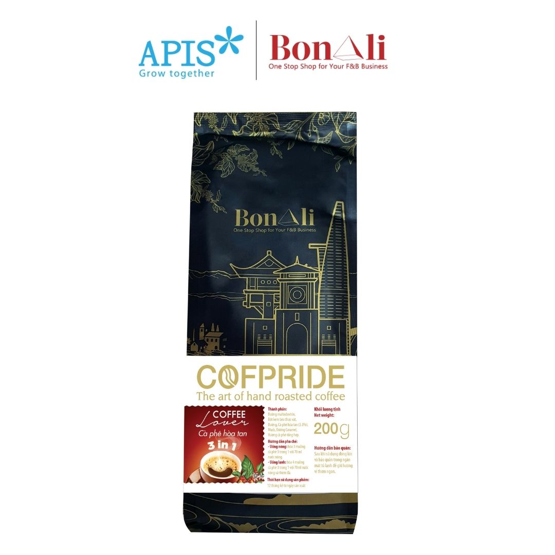1 gói cafe cofpride 3in1 200g - lover