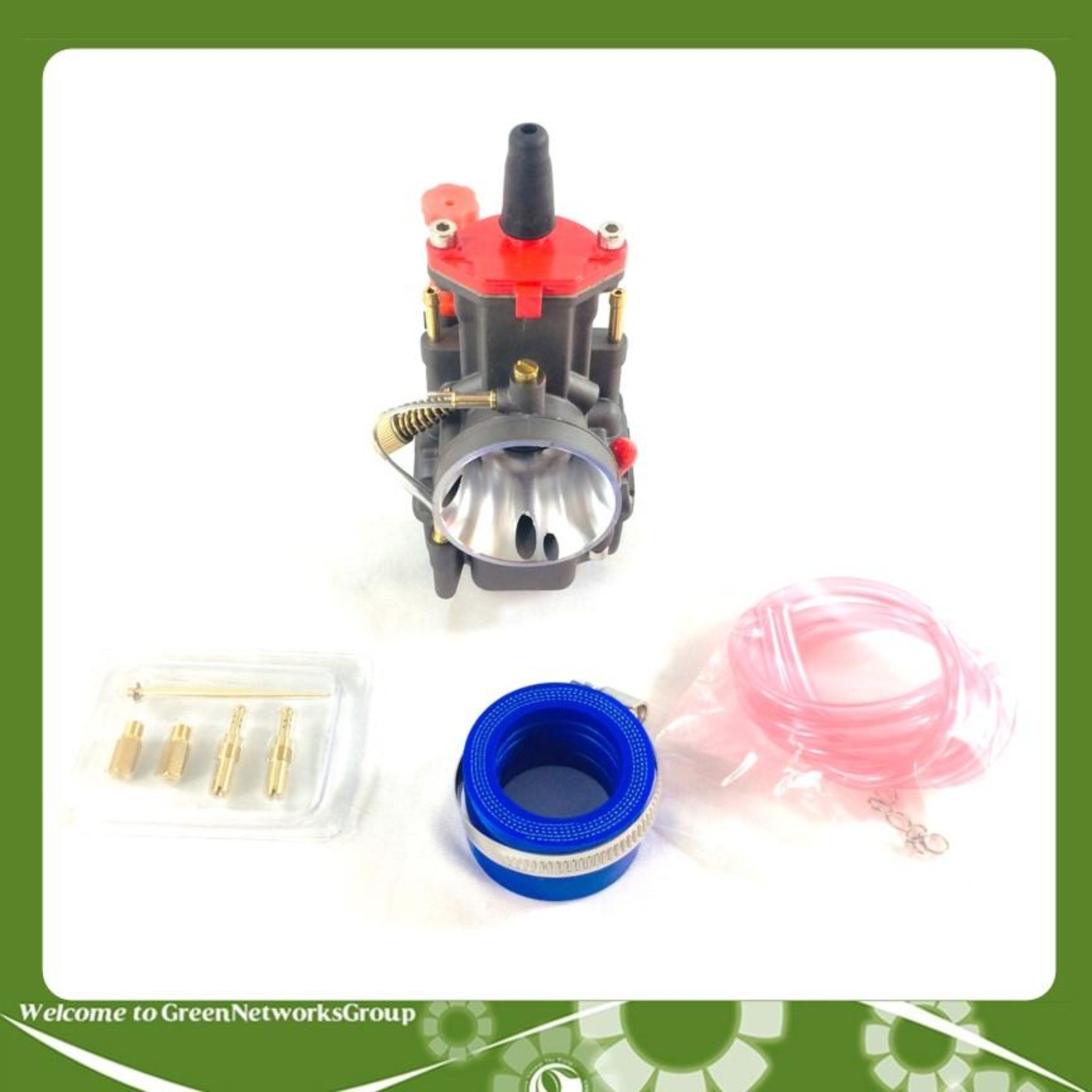 Bình xăng Ga Dẹp OKO họng 28 PWK Greennetworks