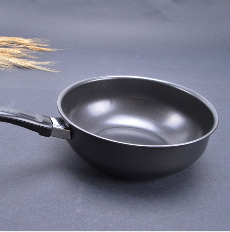 Chảo Chống Dính Sâu Lòng Size 18cm Siêu Bền Thích Hợp Với Mọi Loại Bếp, Dễ Vệ Sinh , Bề Mặt Chảo Làm Bằng Men Từ Công Nghệ Độc Đáo, Sử Dụng Lâu Và Bền Không Lo Rỉ Sét, Dễ Dàng Vệ Sinh