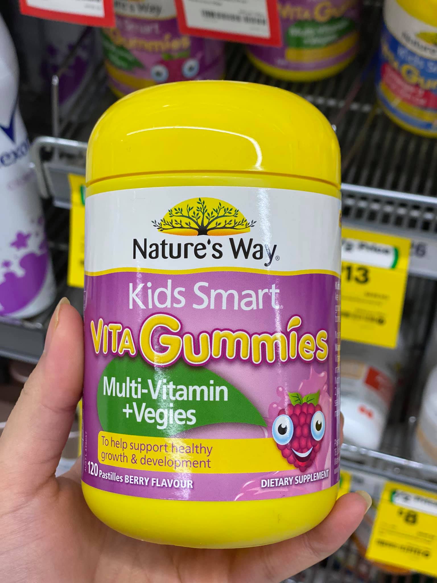 KIDS SMART VITA Gummies Multivitamin 120 viên