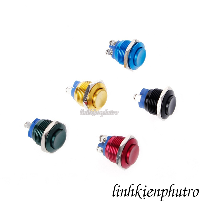 [HCM]Nút Nhấn Reset Chống Nước 16mm