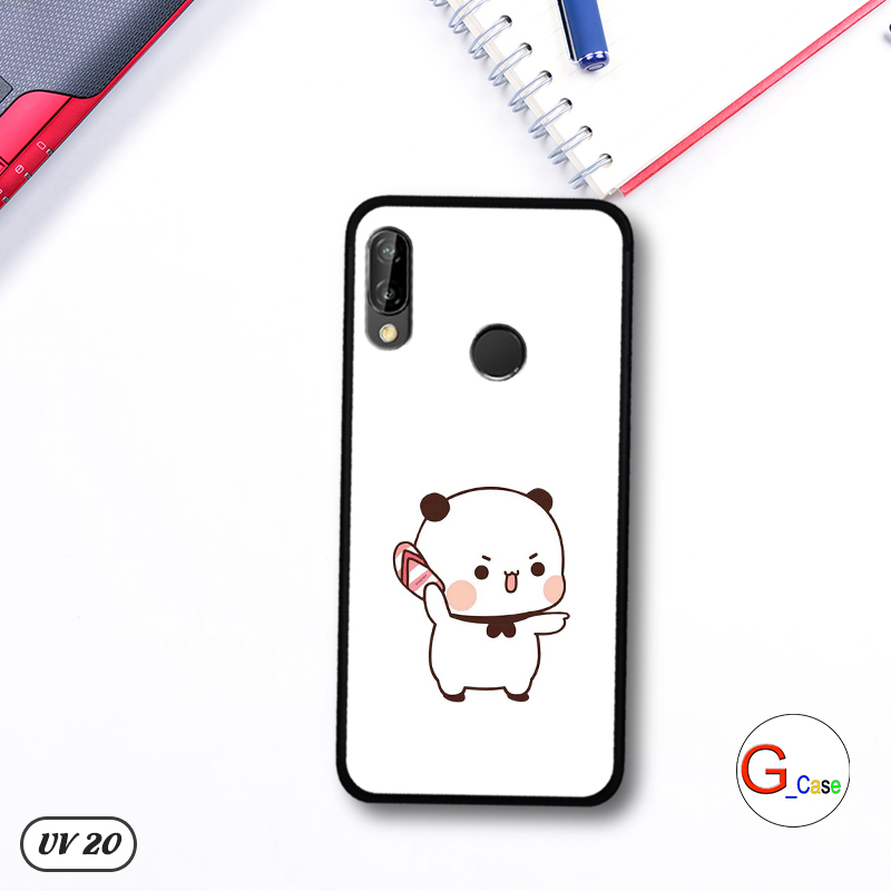 Ốp Huawei Nova 3e lưng nhám -ngộ nghĩnh