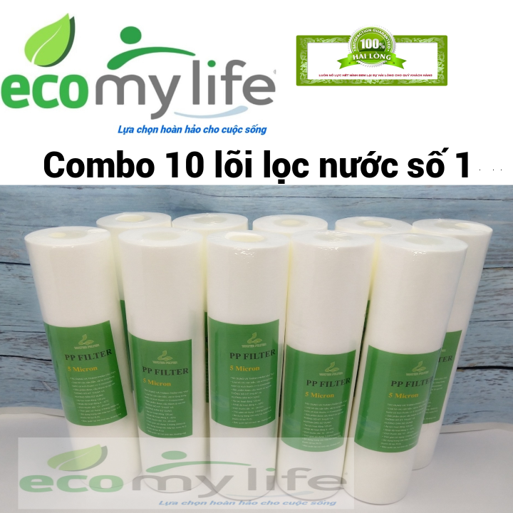 Combo 10 lõi lọc nước số 1