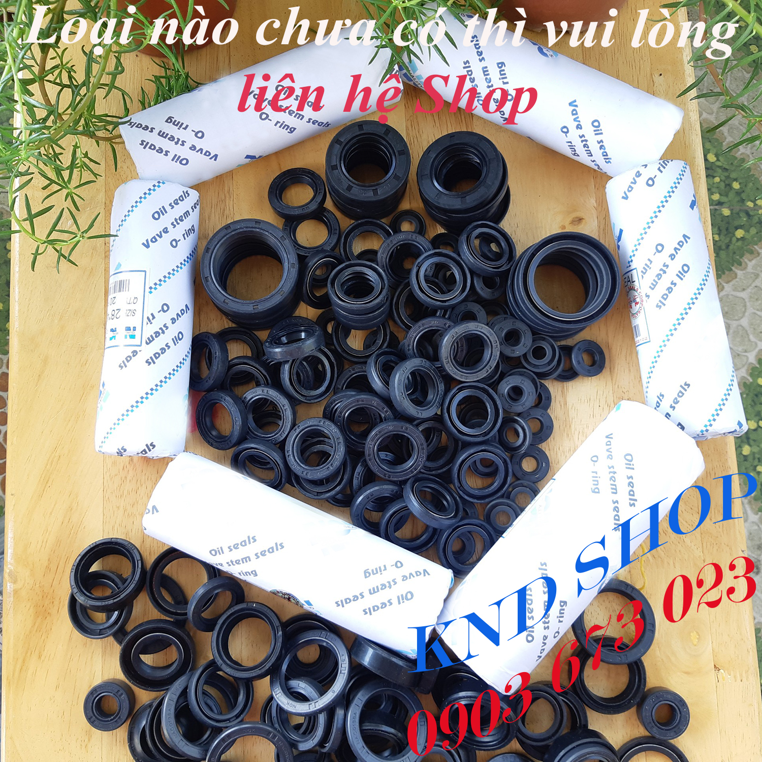 [20 cái] [Oil Seal] Phớt Lò xo ( phớt cao su) chặn Nhớt, Dầu cho trục máy, trục láp,...các loại Máy rửa xe, Xe máy và Động cơ nổ,...