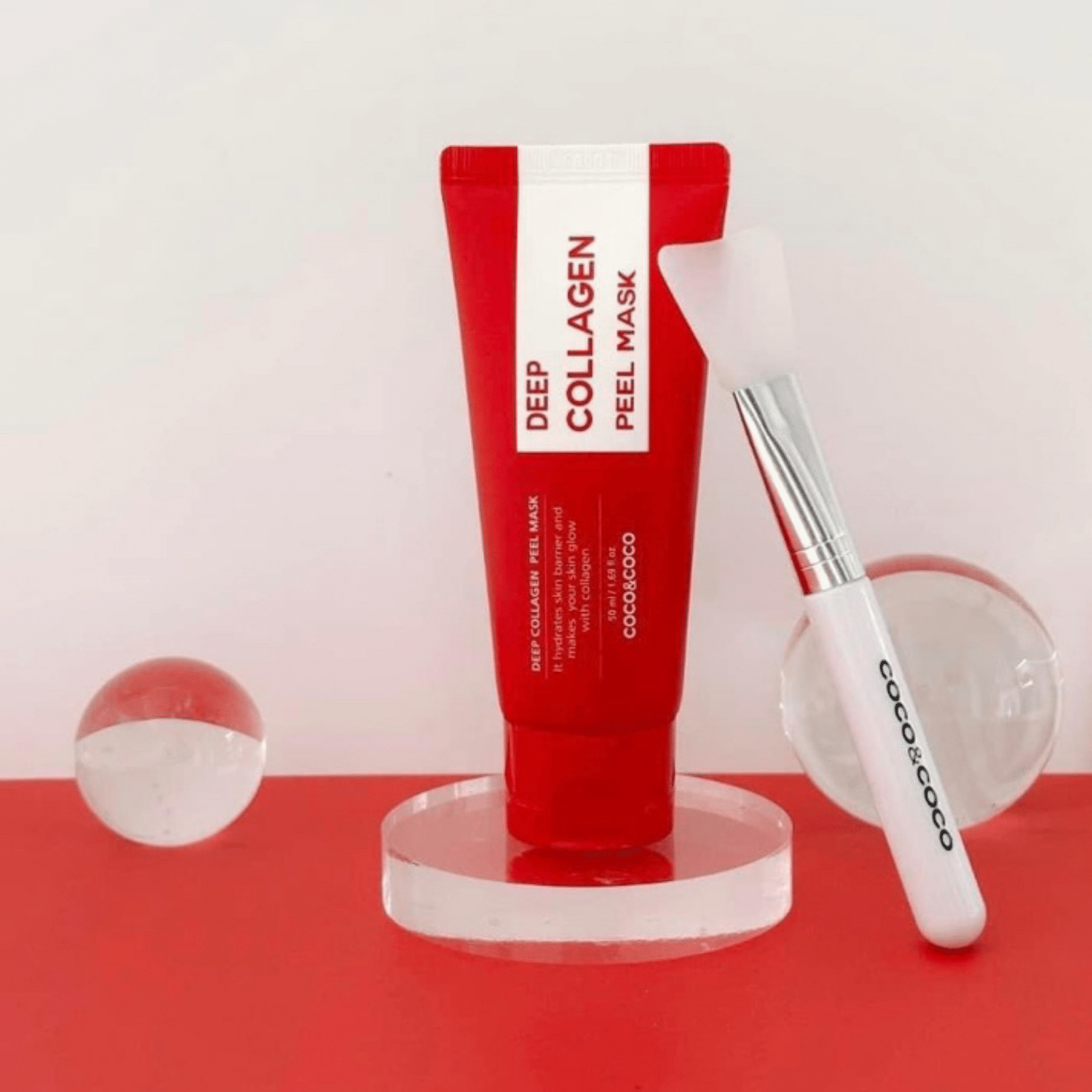 Mặt Nạ Peel Da Collagen Cấp Ẩm Phục Hồi Deep Collagen Peel Mask coco&coco
