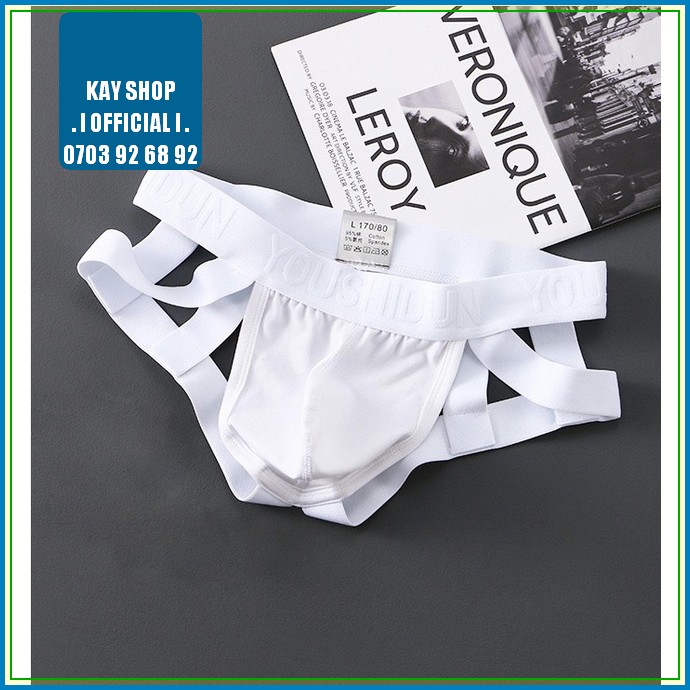 Quần lót jockstrap dây sexy nam YOUSHIDUN khoe mông nâng mông gợi cảm