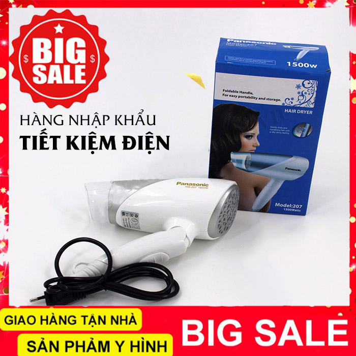 MÁY SẤY TÓC PANASONIC 2 CHIỀU, GẤP GỌN 207