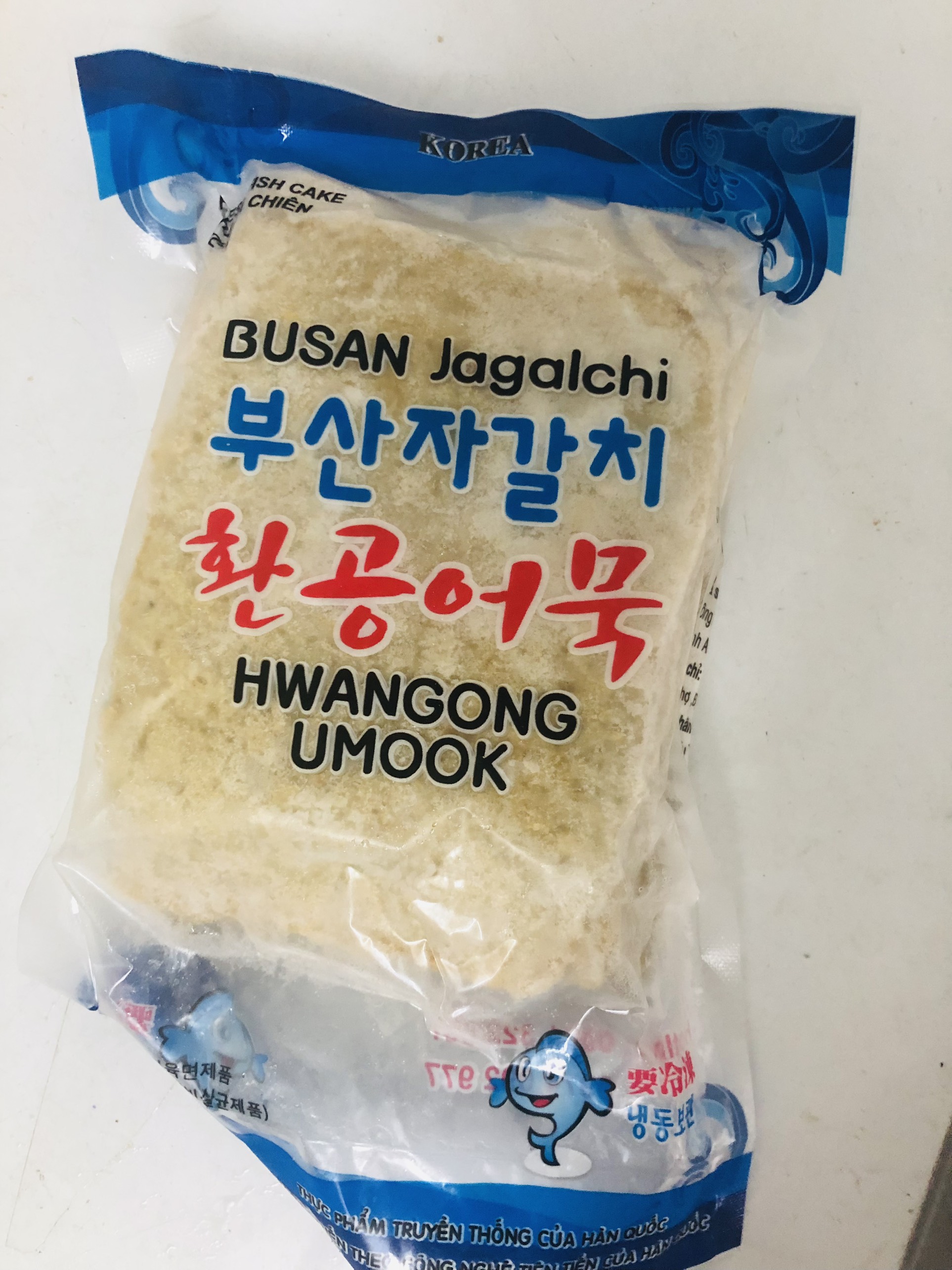 CHẢ CÁ HÀN QUỐC LOẠI NGON 450G