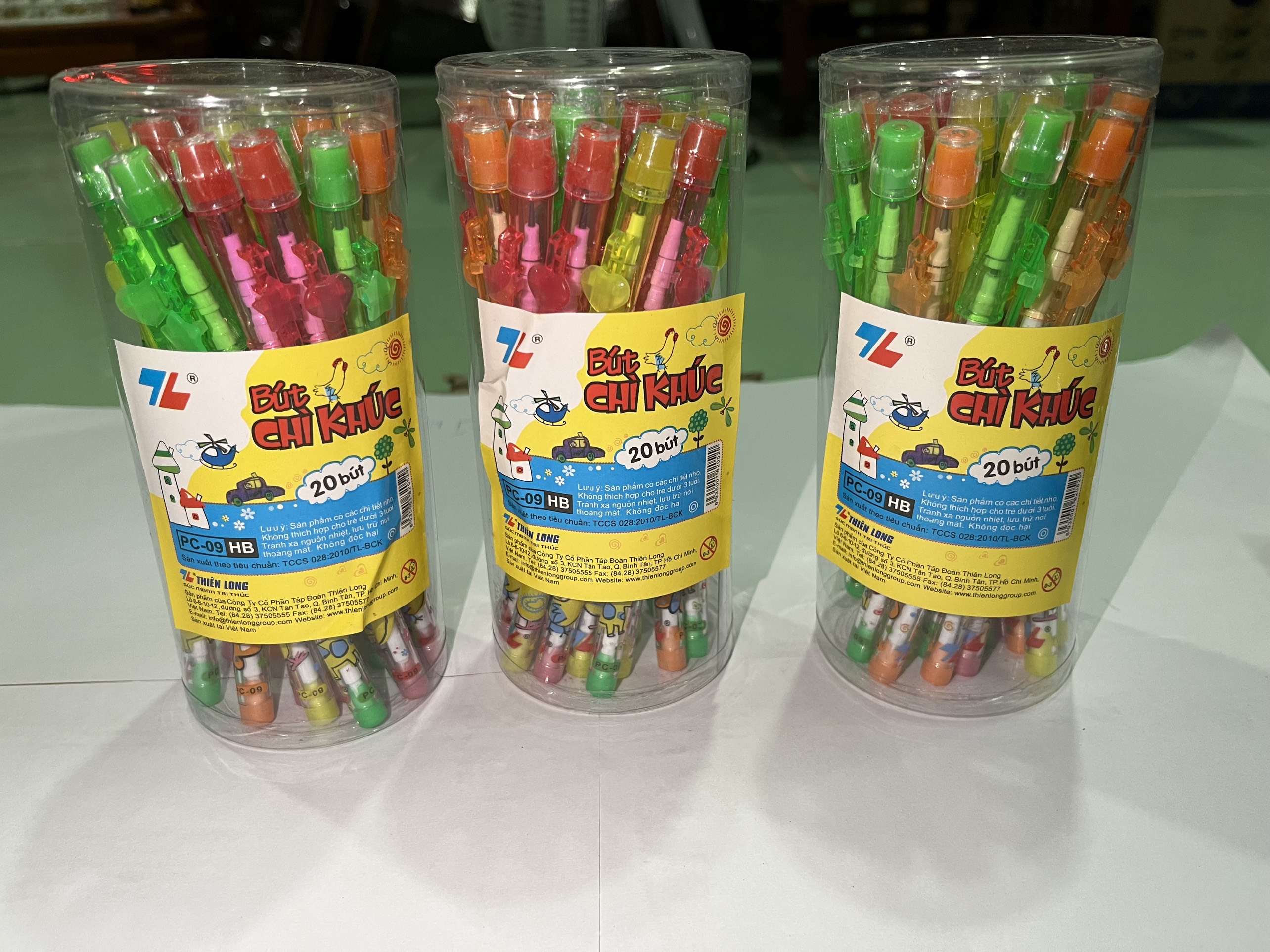[ HÀNG RẺ ] Bút Chì Khúc PC-09 HB ( Hộp 20 cây )