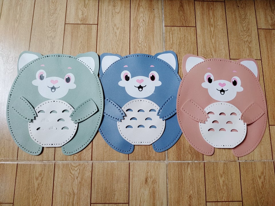 Túi handmade tự đan, Túi tự làm DA03 da PU Zone Store47