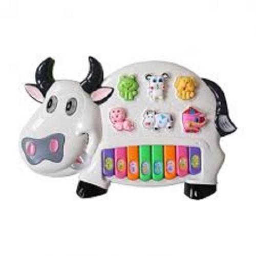 Đồ chơi đàn con thú dùng pin giúp be phát triển kĩ năng cơ bản, Do choi dan hinh con bo sua, Bộ đồ chơi đàn hình con bò