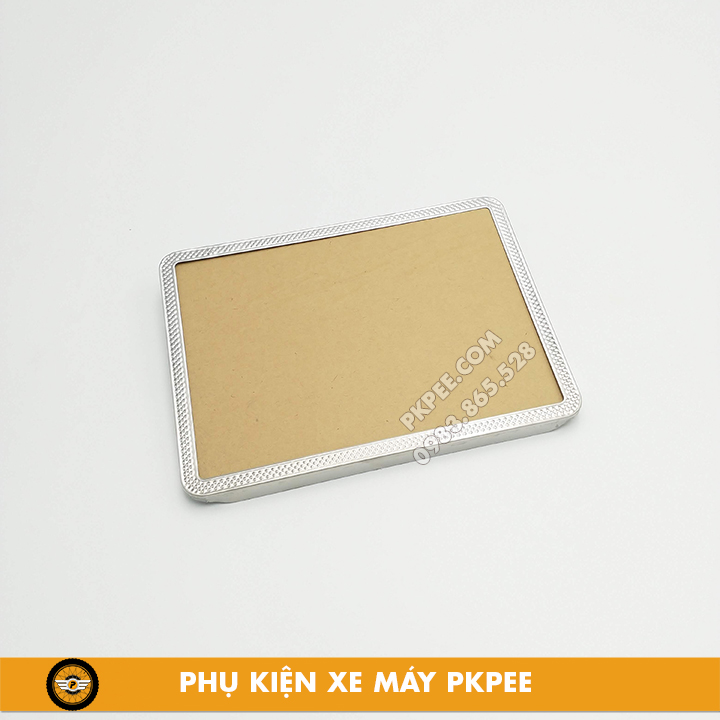 Khung, Viền Ốp Biển Số-Bảng Số Xe Máy Inox