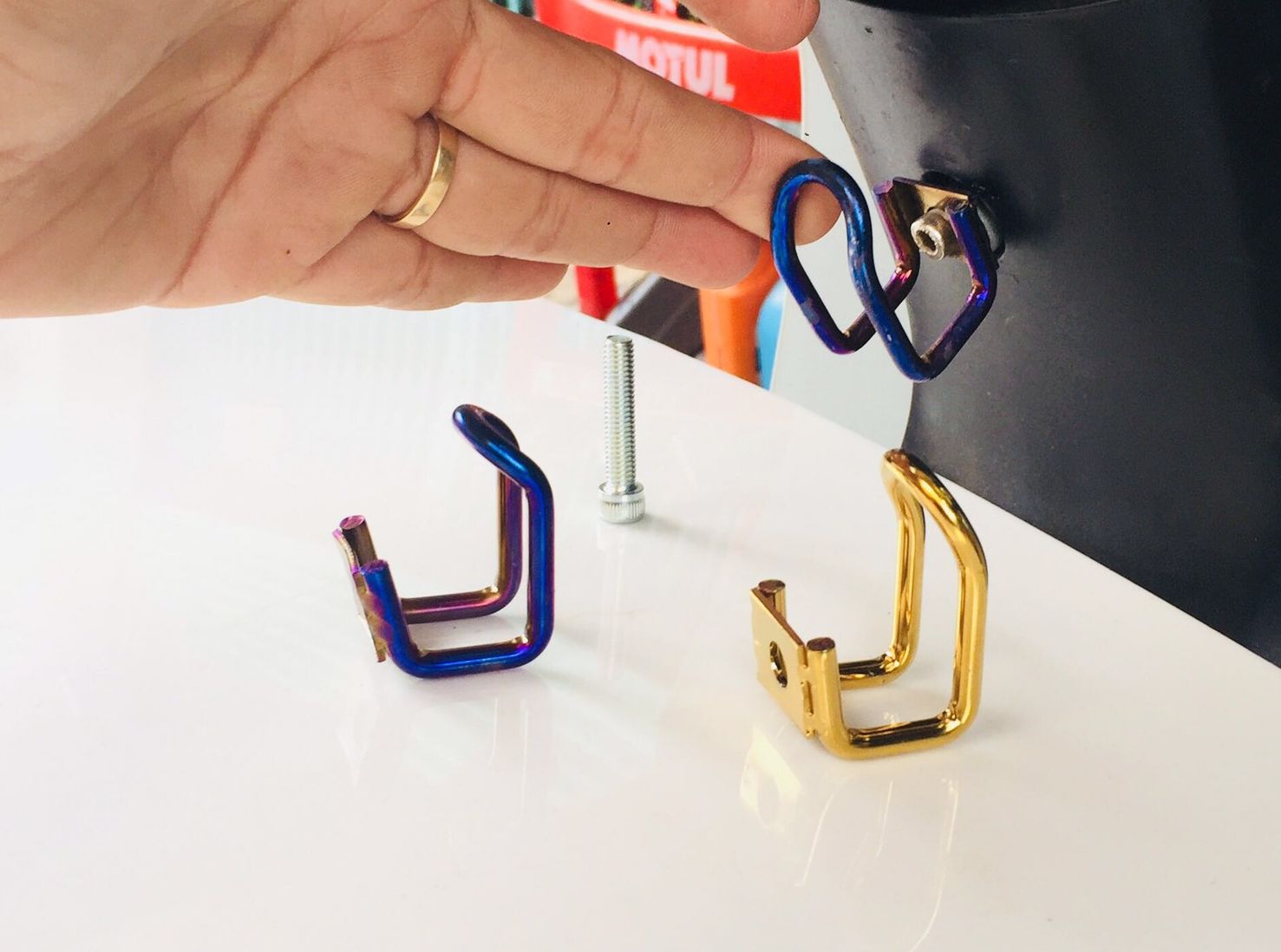 Combo 2 món móc treo xe vario ( phụ tùng dọn xe )