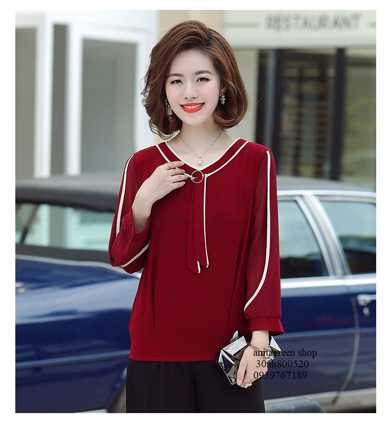 nh800520-ÁO KIỂU TRUNG NIÊN THANH LỊCH