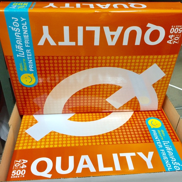 Giấy in A4 Quality định lượng 70g/m2
