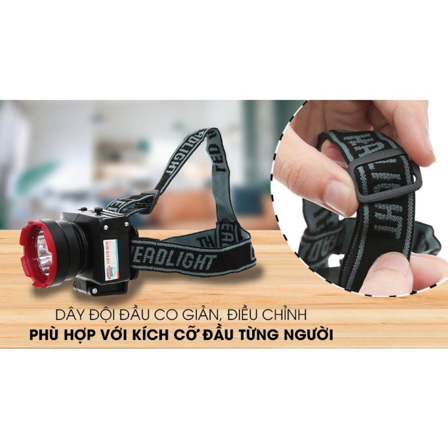 Đèn Pin Đội Đầu Sunhouse Cỡ Nhỏ She 5012