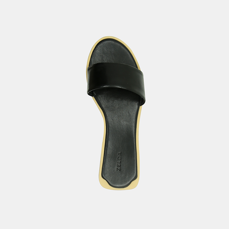 Guốc mũi tròn gót cao 2cm - GN0171020