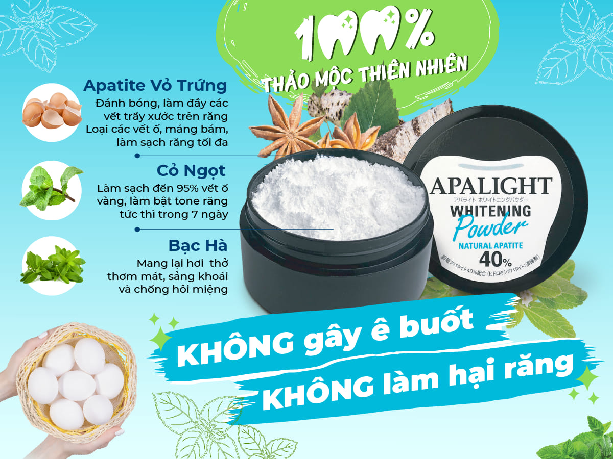 Bột làm trắng răng