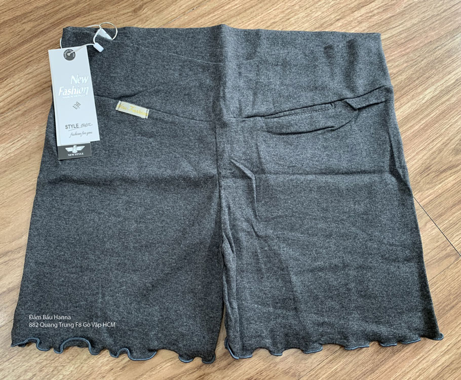 [SIZE 40-80KG] Quần short thun bầu cạp chéo HANNA thun cotton cao cấp co dãn nhiều độ dày vừa phải không xù độ dày vừa phải phù hợp mặc với áo lẻ