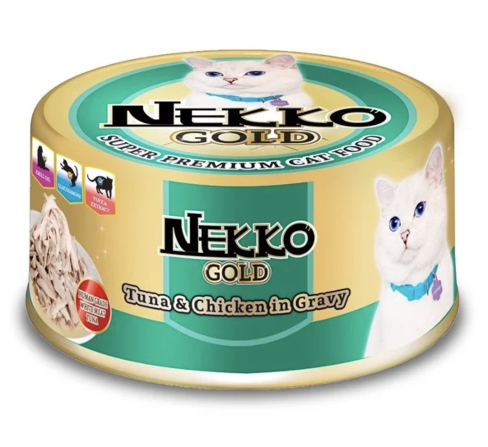 [Chính hãng] Pate Nekko Gold Cho Mèo Mọi Lứa Tuổi - Lon 85g