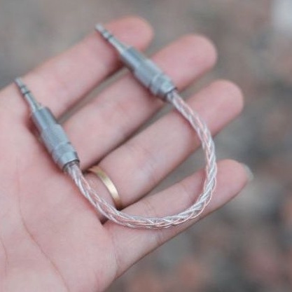 Cáp aux 2 đầu 3.5mm dài 10cm 8x
