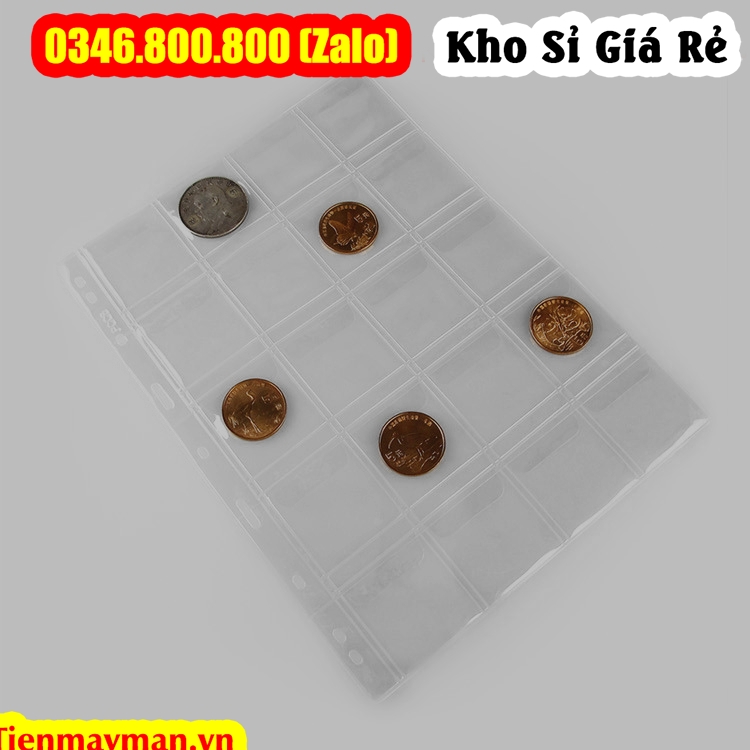 Phơi Đựng Xu 20 Ngăn PCCB