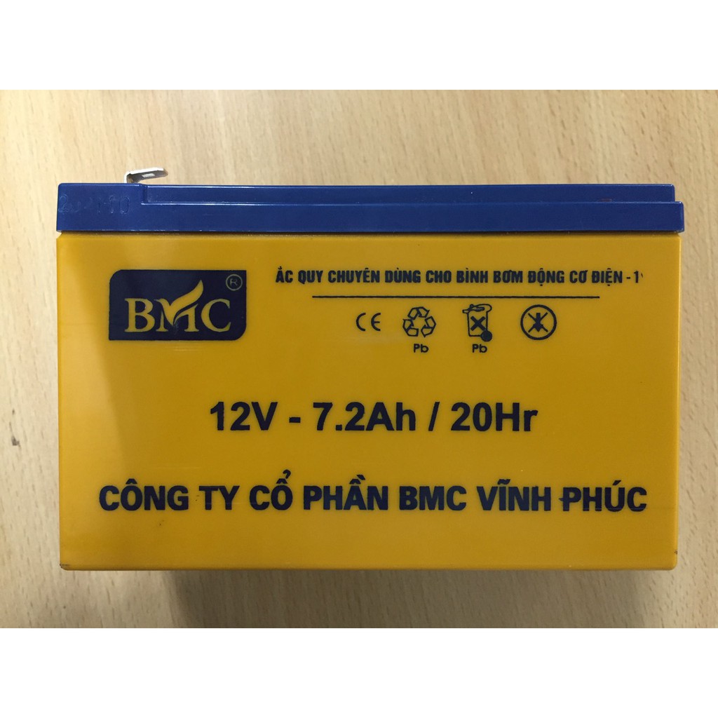 [HCM]Ắc quy 12V - 7.2AH - AGRISHOP