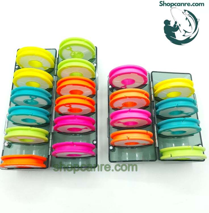 Hộp trục câu đài silicone cao cấp băng ảnh -chuyên dụng câu đơn câu dài,dây trục câu đài,thẻo cuốn trục