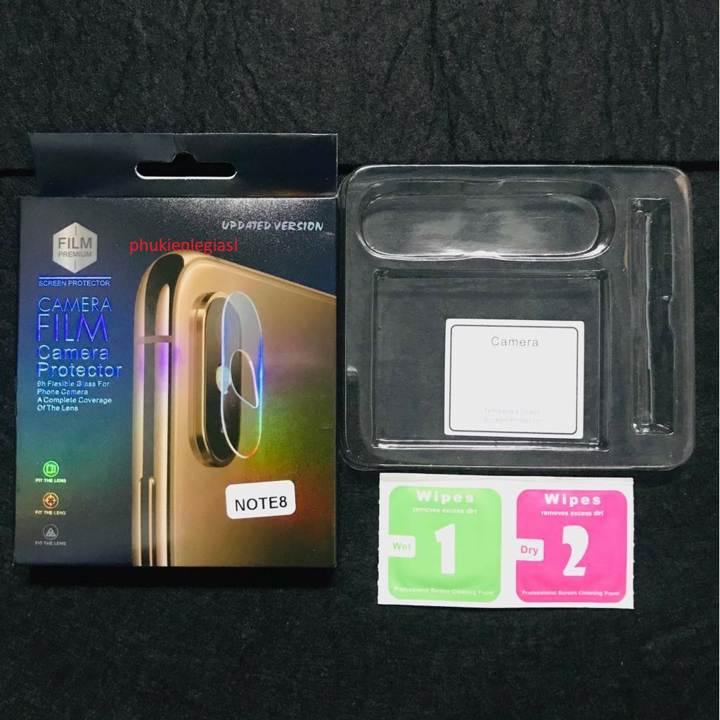 XÃ HÀNG THANH LÝ Miếng dán bảo vệ camera mặt sau Samsung Note 8; Note 9; M20