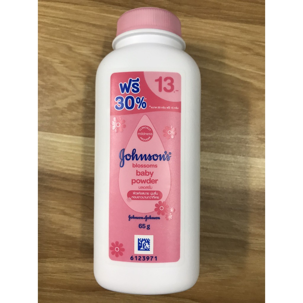Phấn rôm JOHNSON'S Baby Powder Thái Lan 65/100/380g