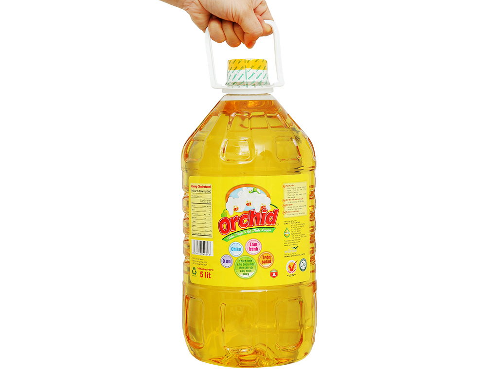 Dầu ăn Orchid chai 5 lít