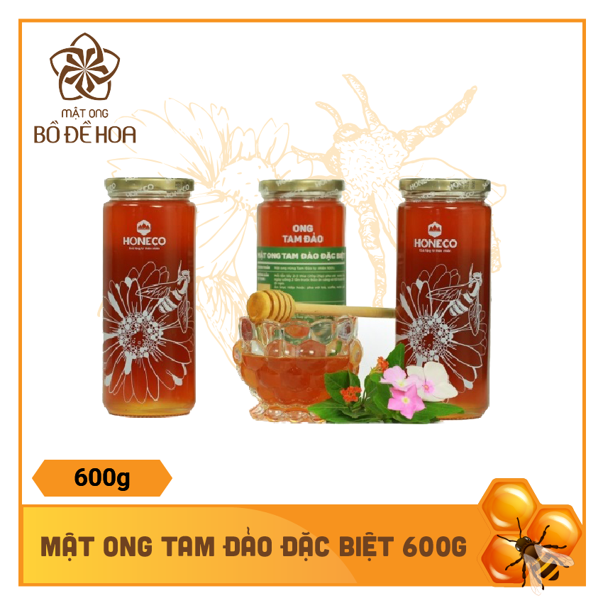 MẬT ONG TAM ĐẢO ĐẶC BIỆT 600GRAM
