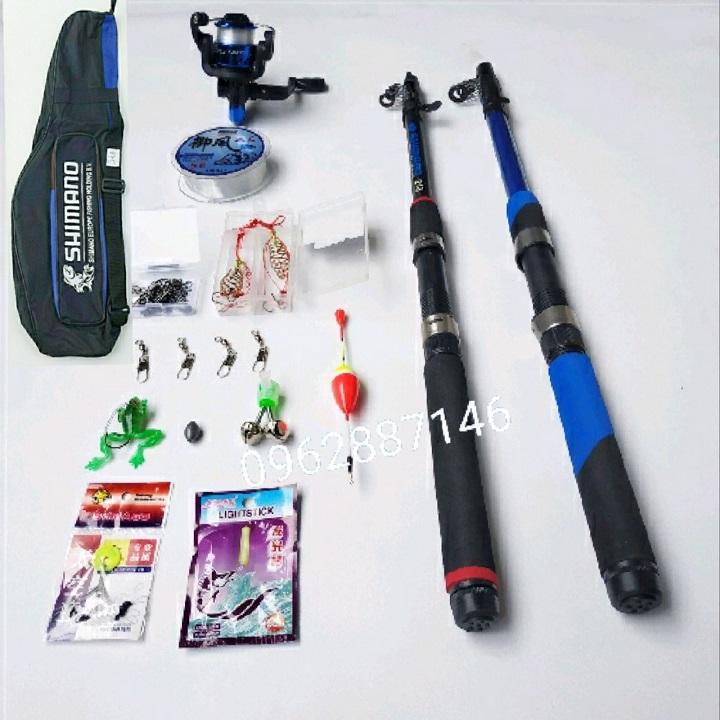 Cần câu cá trong suốt tải cá 15kg