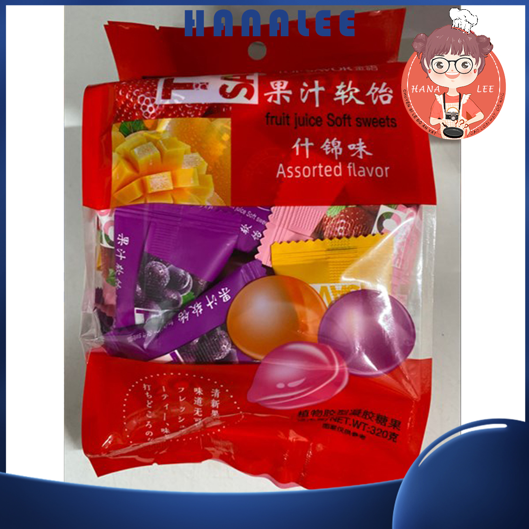 Kẹo Dẻo Trái Cây Top Fruit - Gói 320gr