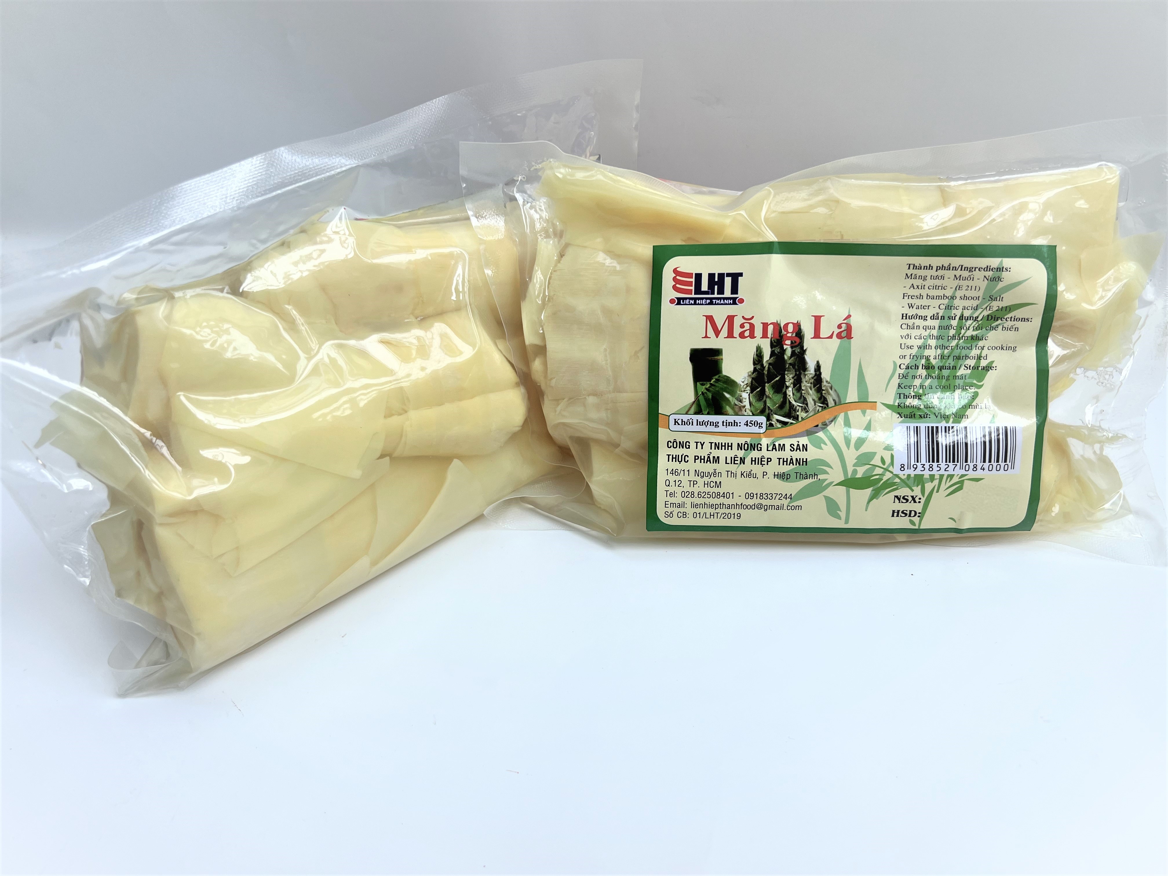 Măng lá sạch - LHT - KL Tịnh 450 gram